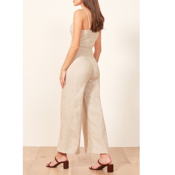 Reformation torta jumpsuit Clearance